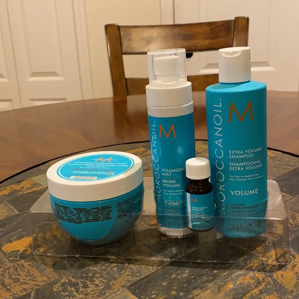Moroccanoil Magic of Volume Weight Hydrating Mask Shampoo Mist Light Treatment